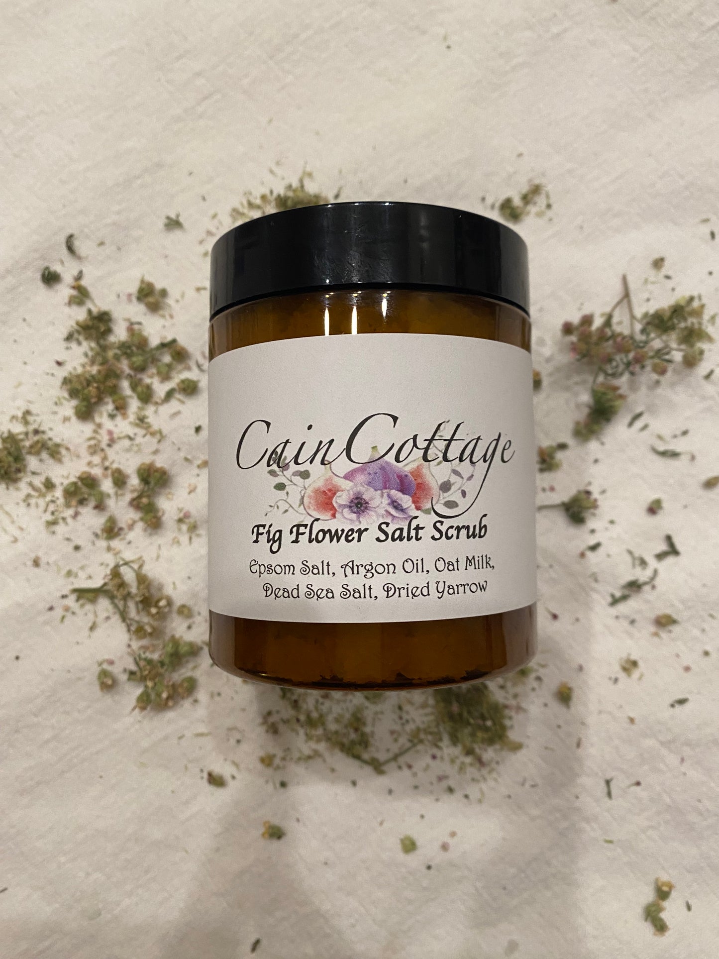 Fig Flower Herbal Salt Scrub