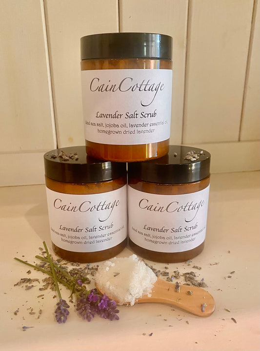 Lavender Herbal Salt Scrub