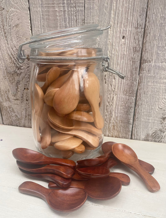 Wood Bath Spoons