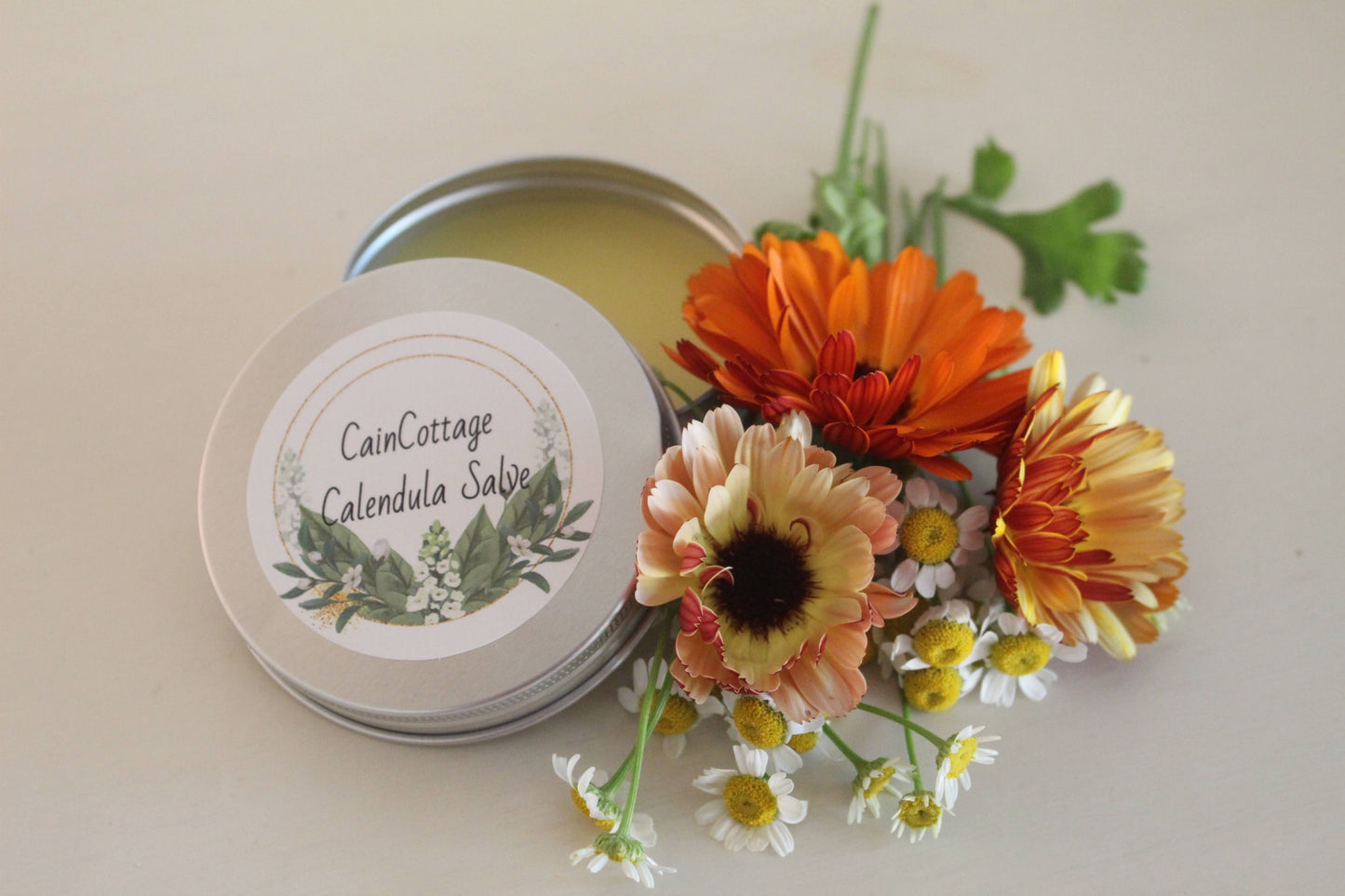 Calendula and Chamomile Salve